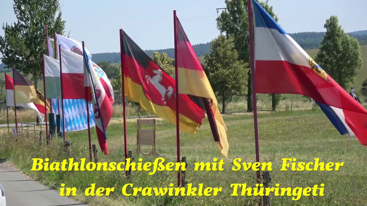 Sven Fischer bei Heinz Bley in Crawinkel 2018