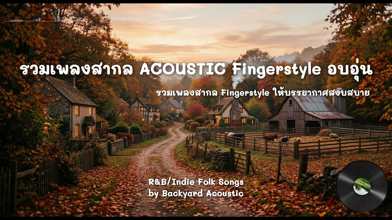 Backyard Acoustic | รวมเพลงสากลเพราะๆที่อบอุ่น แนวR&B/Acoustic pop สำหรับทำงาน ผ่อนคลาย ขับรถ