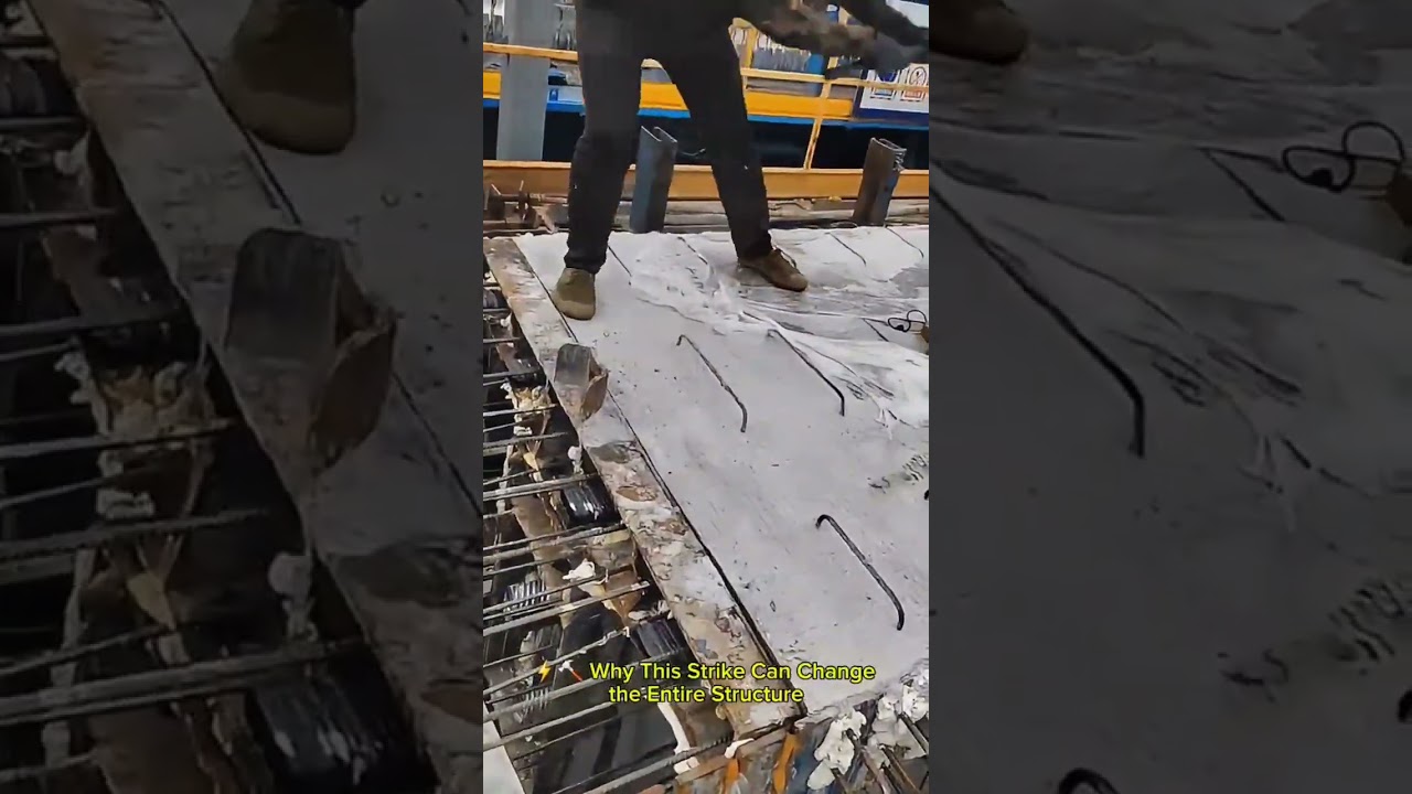 ⚡🔨 Why This Strike Can Change the Entire Structure! #workers #asmr #works #skills #construction
