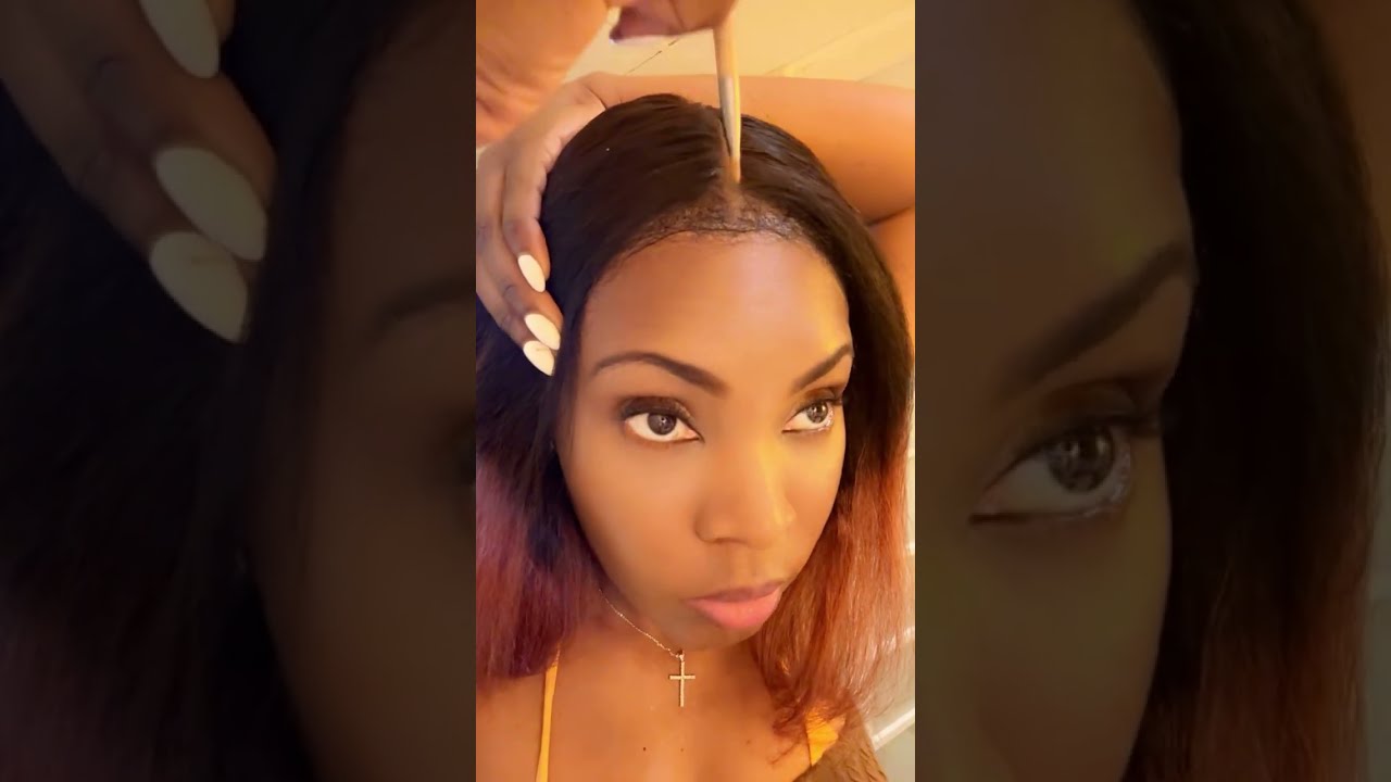 How to style/ Natural kinky Ombre Wig!