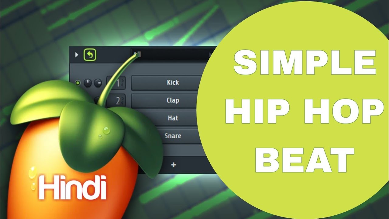 Simple Hip Hop Drum beat Patterns in FL Studio Tutorial