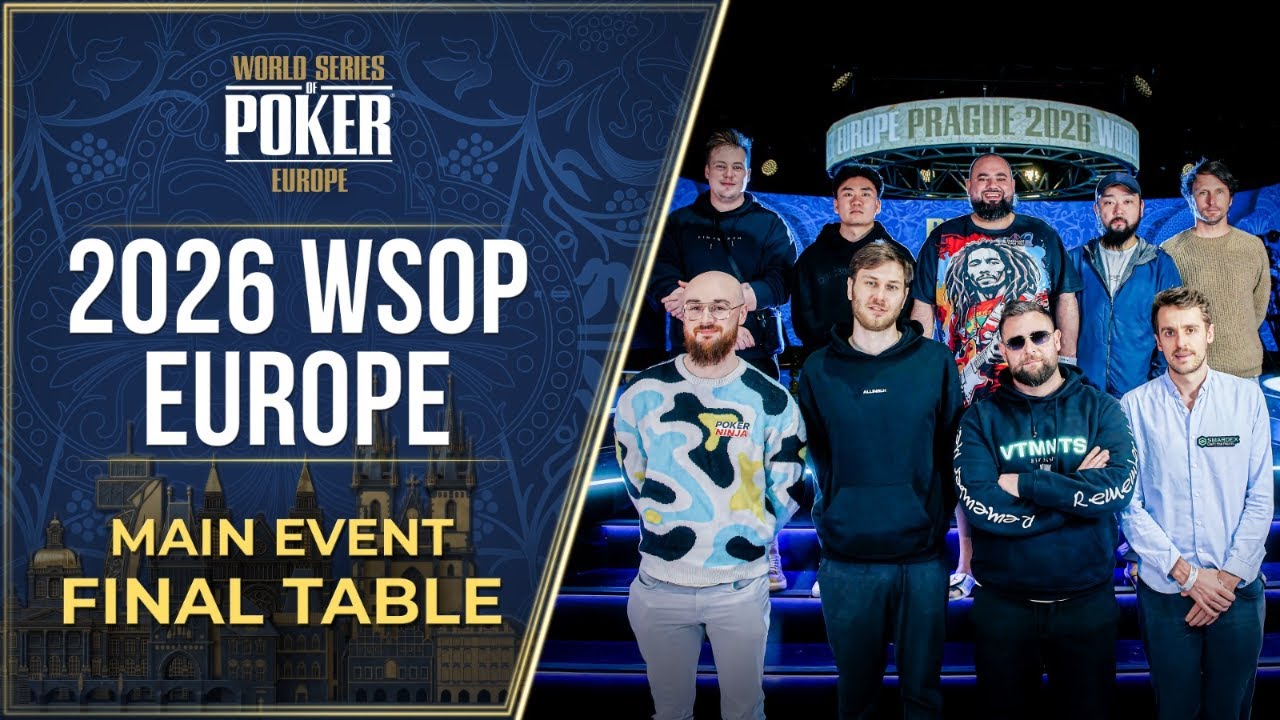 6 LEFT - FINAL TABLE - 2 Millionen &euro; f&uuml;r den Sieger!!! WSOPE Main Event Tag 6 - 10 Millionen &euro; GTD!