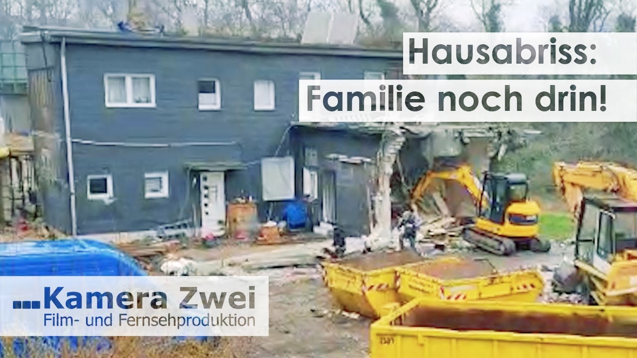 Vermieter reißt Haus ab als sich Familie drin aufhält | Kamera Zwei