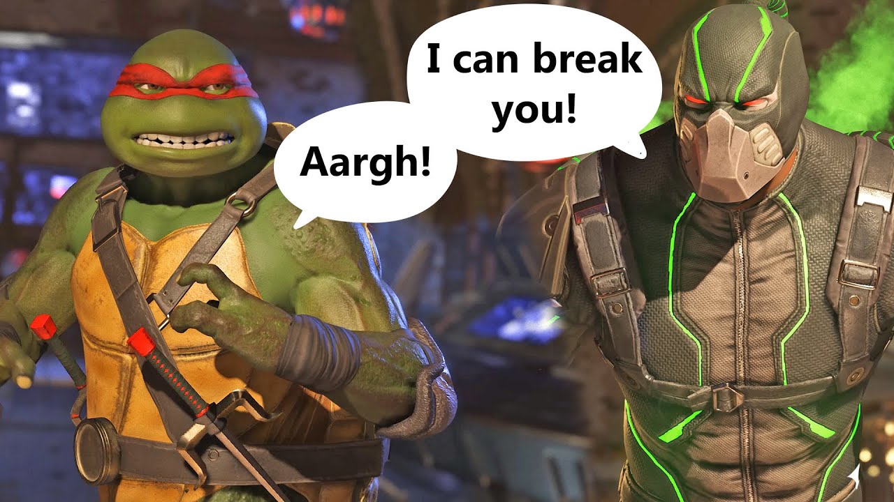 Raph the Ninja Turtle Has Serious Anger Issues