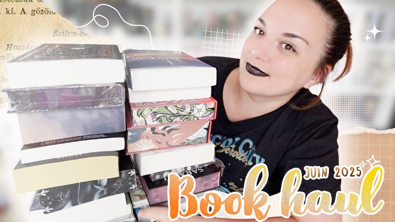 📚 book haul #36 l J'ai acheté PLEINS de livres !!!!
