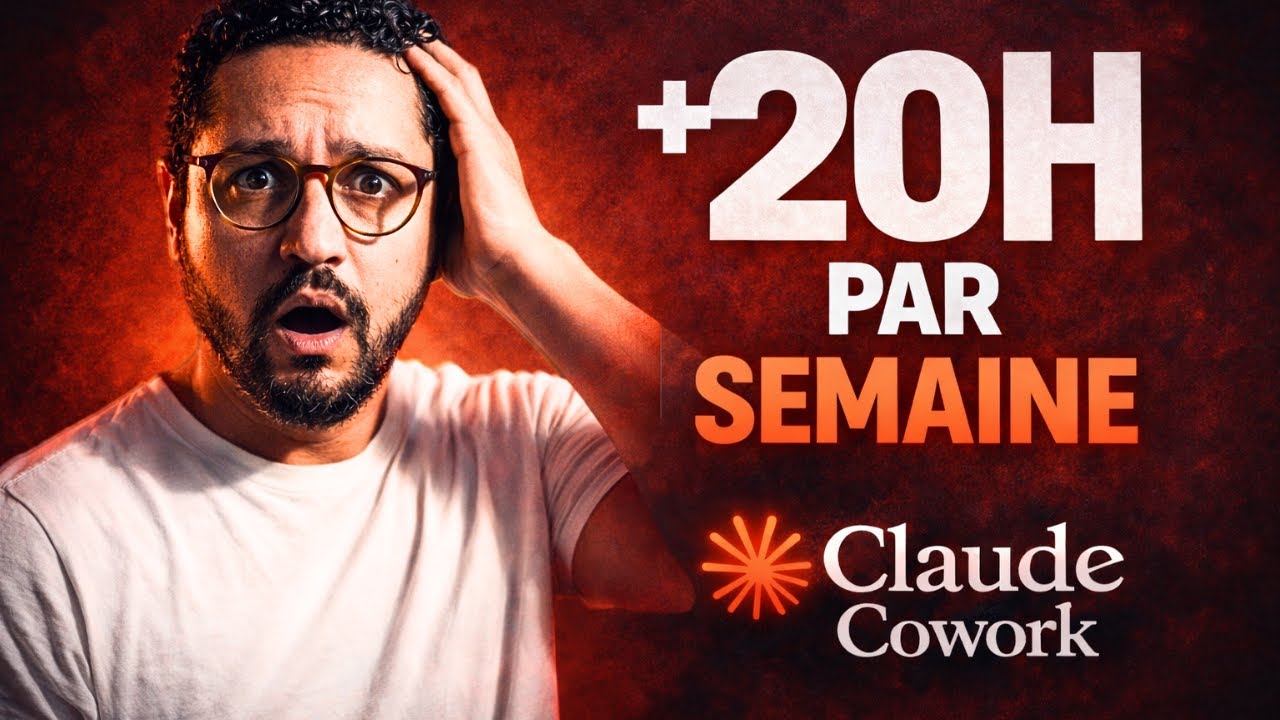 Claude Cowork | 5 utilisations folles pour vous faire gagner 20h par semaine