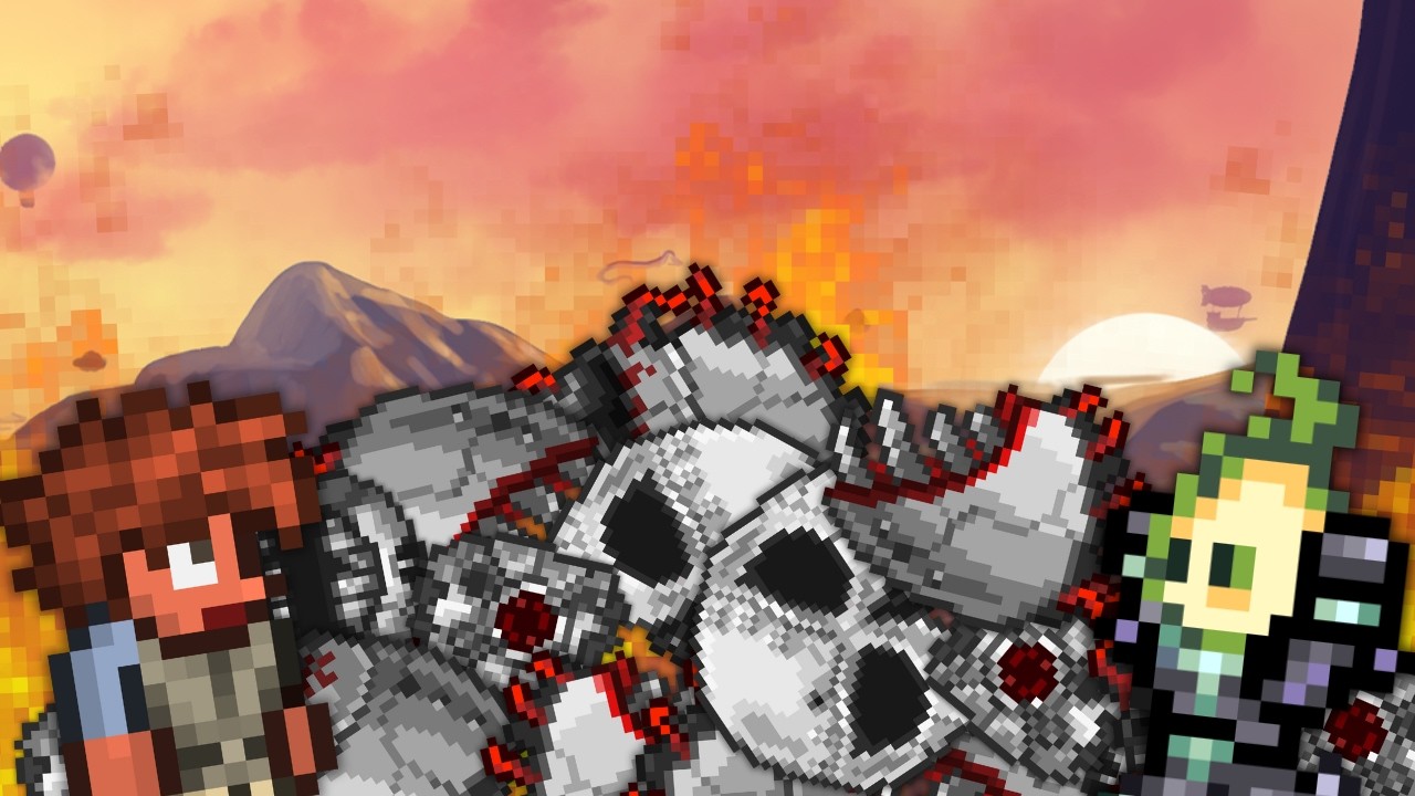 Новички в Terraria наконец-то отомстили механическим боссам.