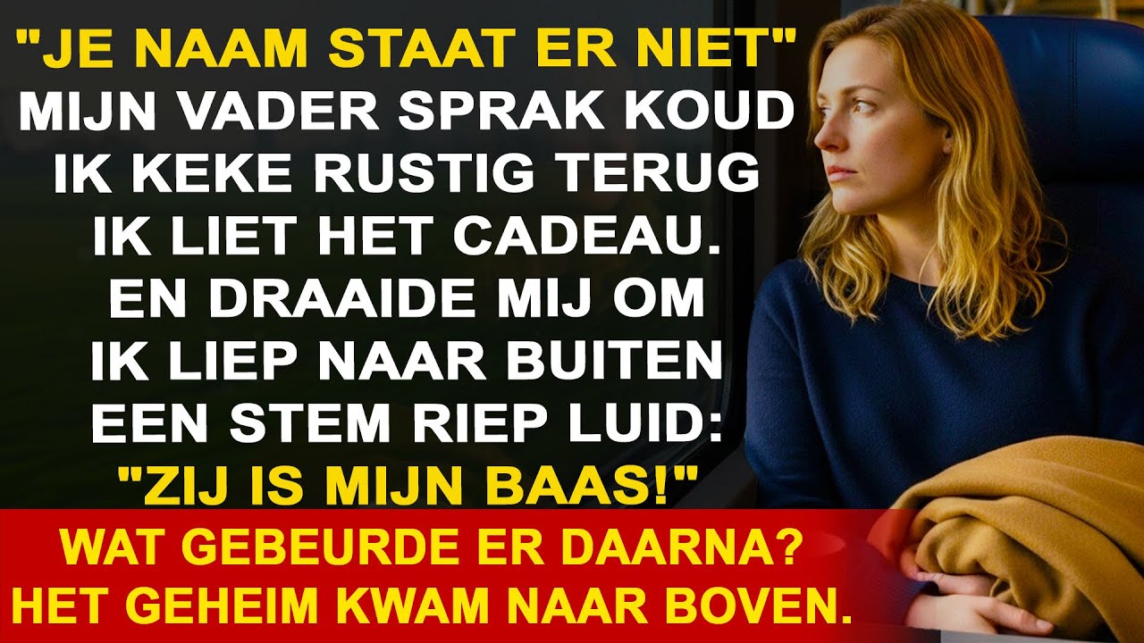Familie verbood me van mama's verjaardag ze lachten, totdat mijn zus' vriend zei: 