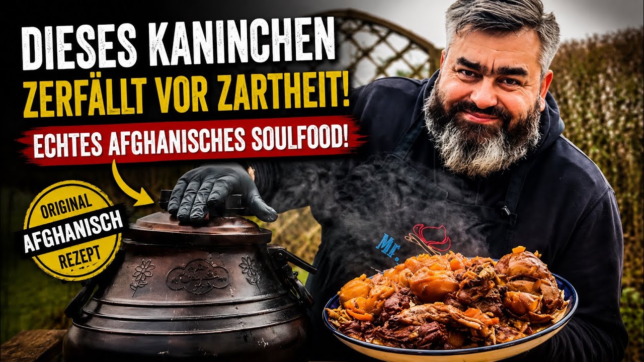 Dieses Kaninchen zerfällt vor Zartheit – echtes afghanisches Soulfood! 🤯
