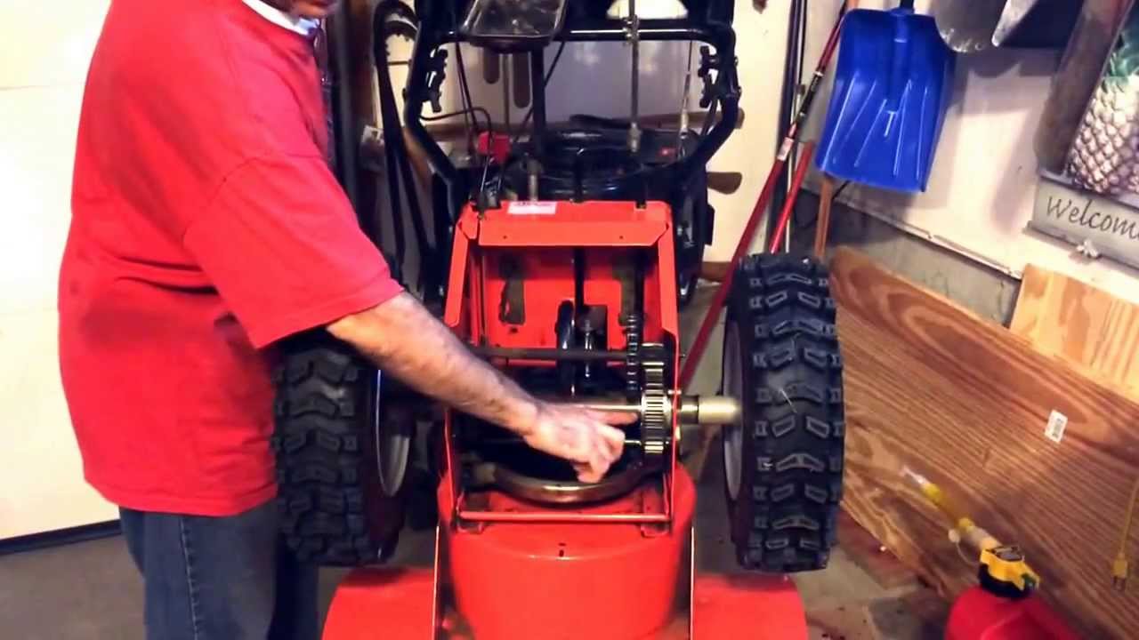 Ariens Snowblower Locking Differential Demo