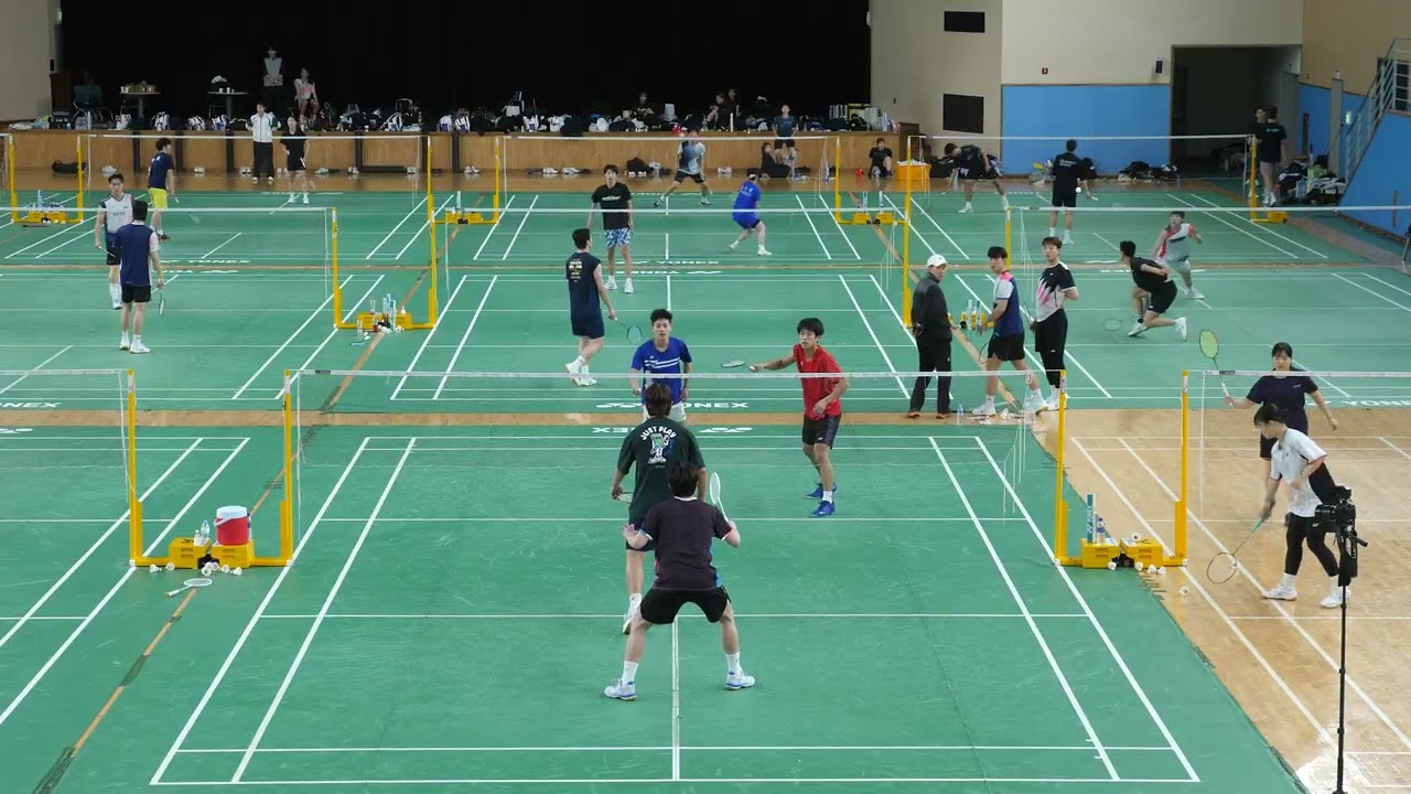 20260225 한일 배드민턴 대학부 교류전 남복2게임 [당진/백석]박희영 이운희 VS Kinugawa mao Mori sousuke
