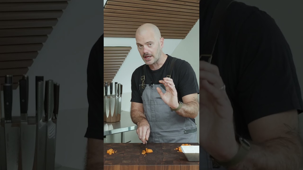 How to Brunoise a carrot!