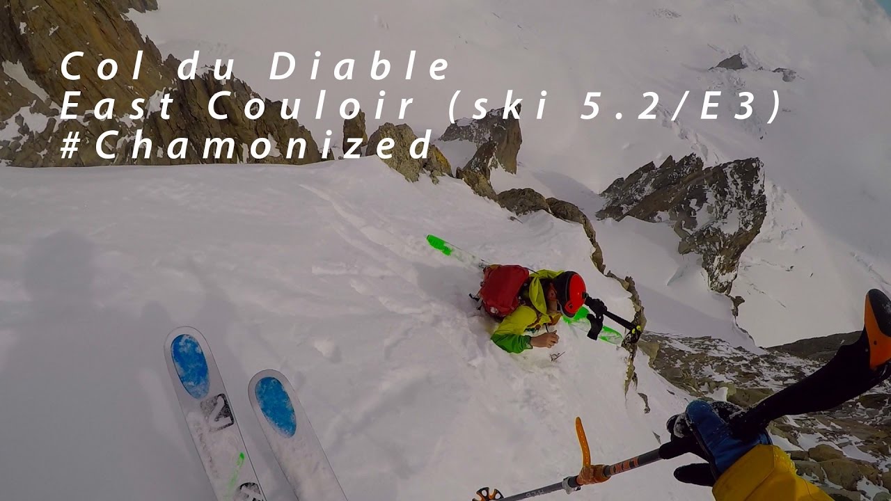 Col du Diable -- Chamonix (Ski: 5.2/E3) w/ TJ David