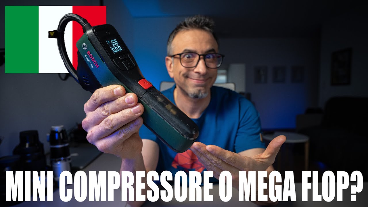 Mini Compressore portatile Bosch Easy Pump (ITA)