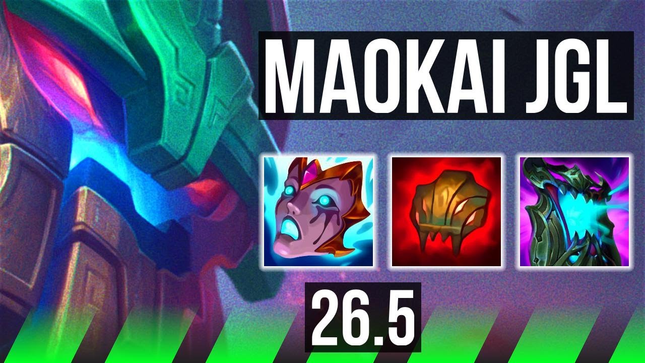 MAOKAI vs NOCTURNE (JGL) | EUW Challenger | 26.5