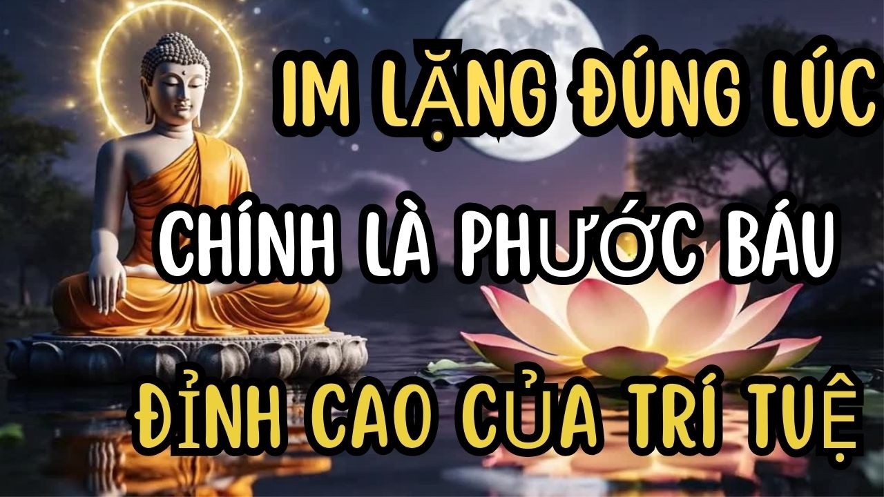 Im Lặng Đúng Lúc , Chính Là Phước Báu, Trí Tuệ Cao Nhất Của Người Có Tu | Lời Phật Dạy