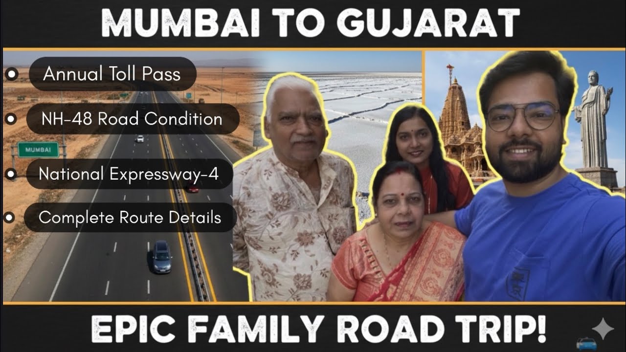 EP 1-Mumbai to Gujarat: The Grand Family Road Trip Begins! (Day 1)