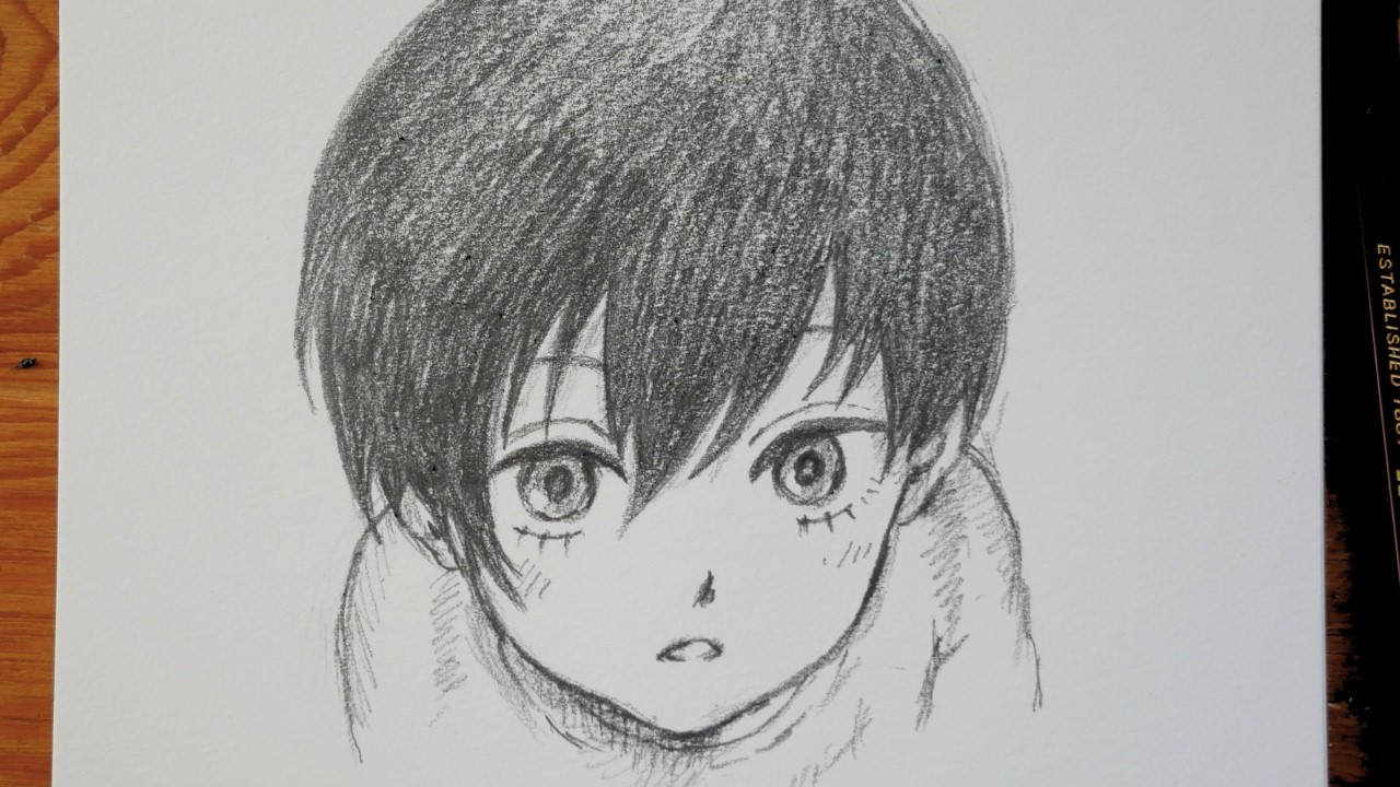 Easy Drawing😀Step by Step | Lil Rin /Blue Lock