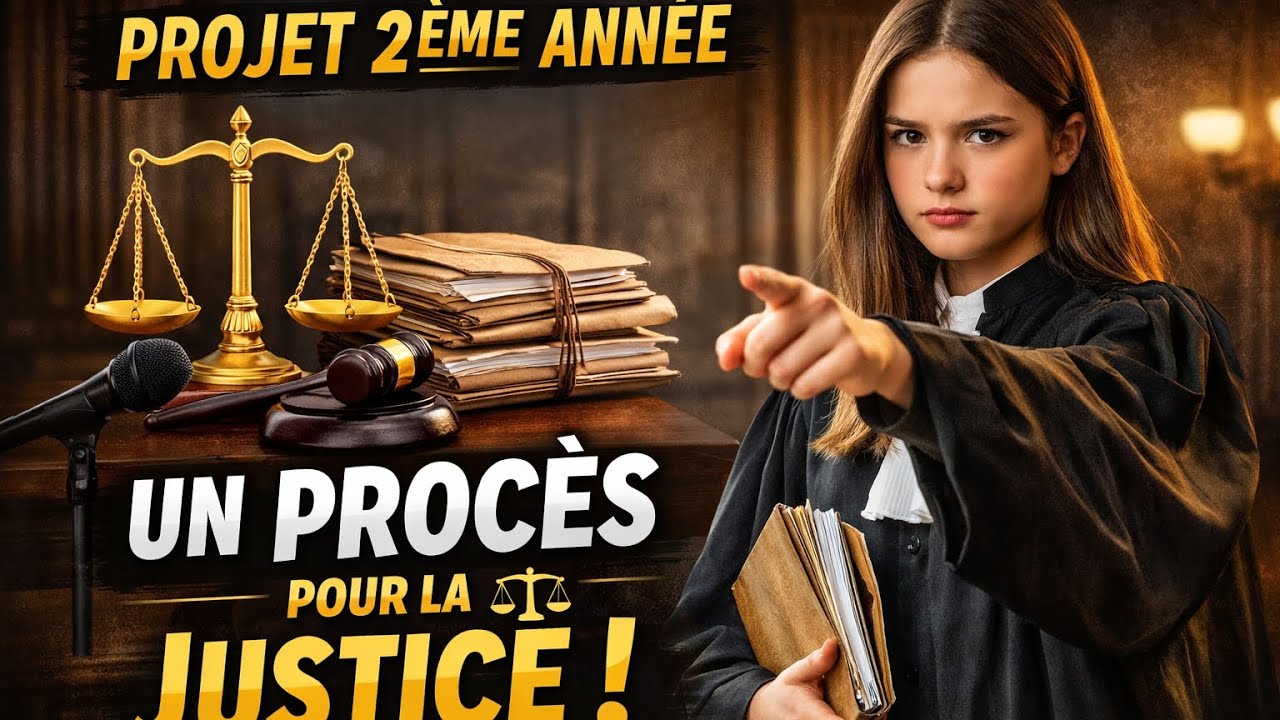 📌ملخص بسيط للمشروع الثاني لتلاميذ الثانية ثانوي 2AS  و العلاقة بين le plaidoyer et le réquisitoire 