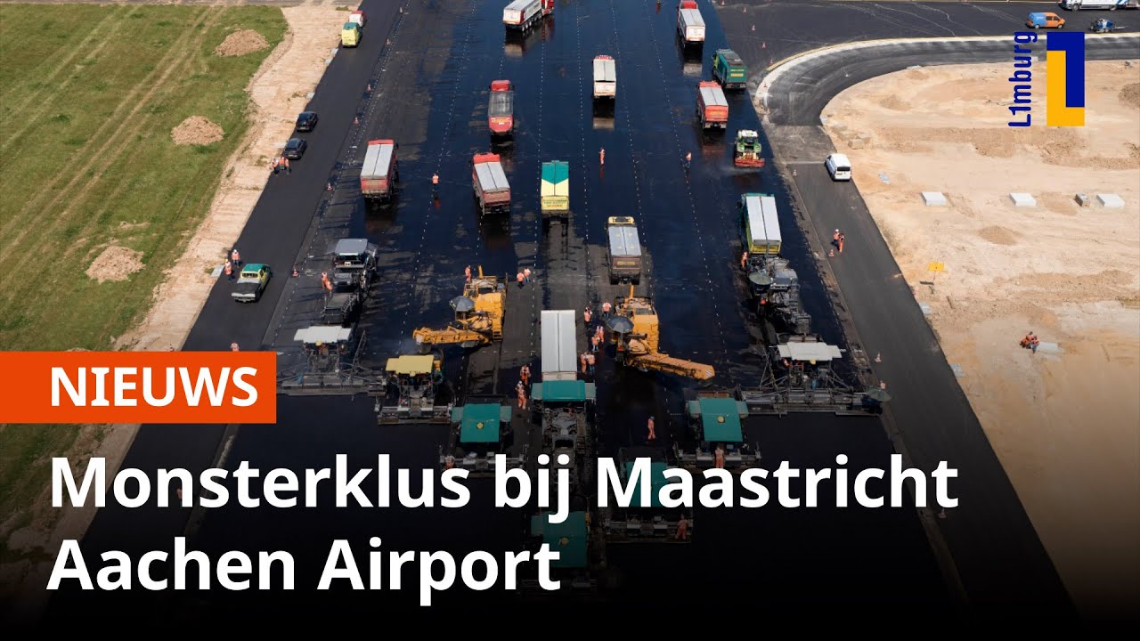 Nieuwe start- en landingsbaan bij Maastricht Aachen Airport ✈ | 1Limburg