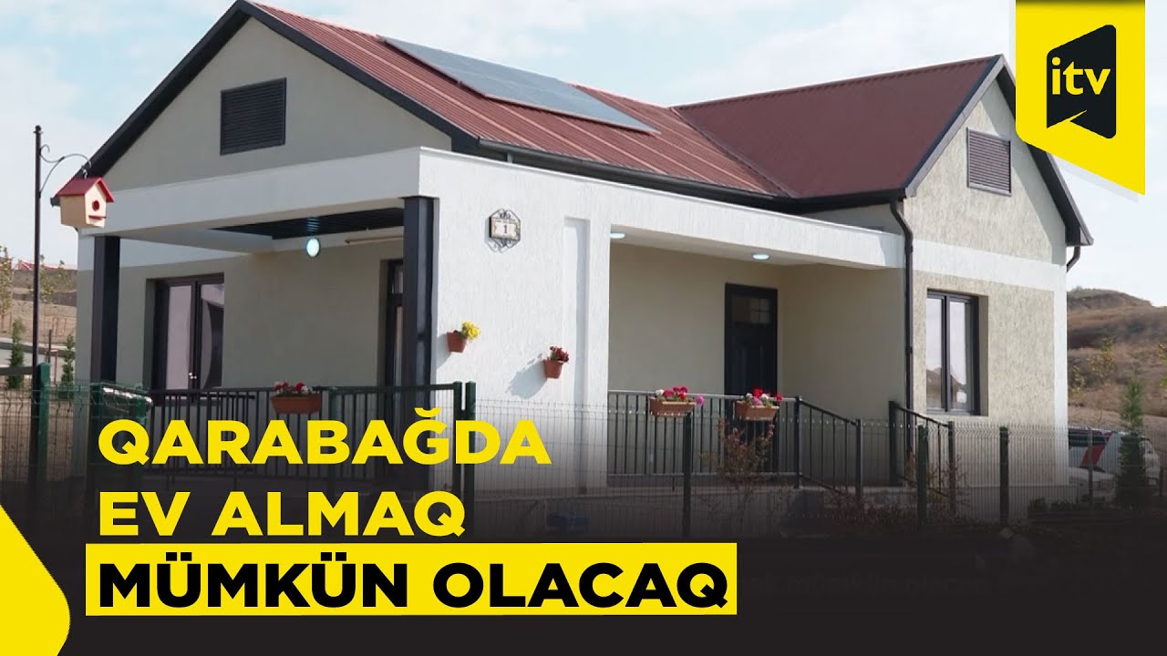 Qarabağda güzəştli şərtlərlə mənzil əldə etmək mümkün olacaq