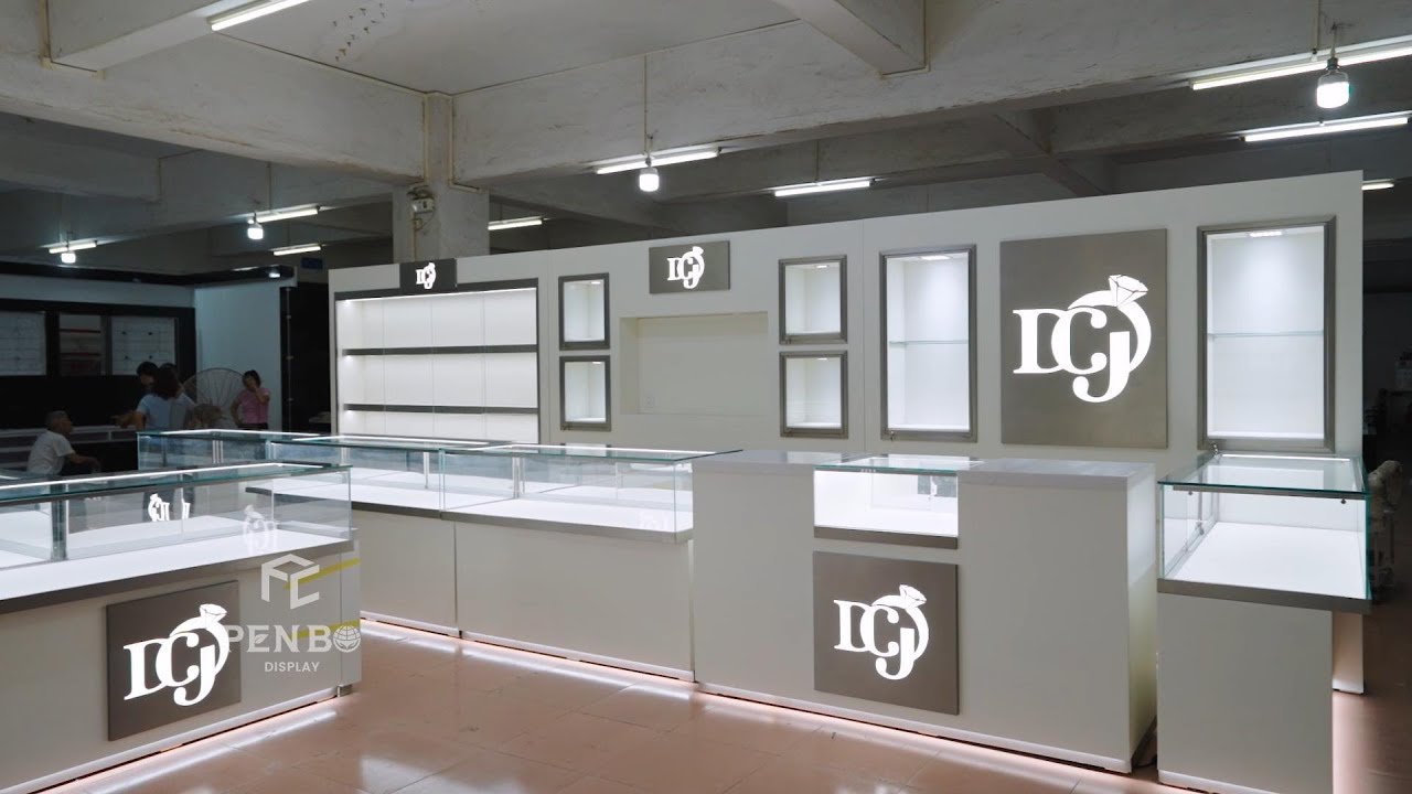 Factory-Direct Jewelry Display Cabinets | Modern Showcase Design 2025