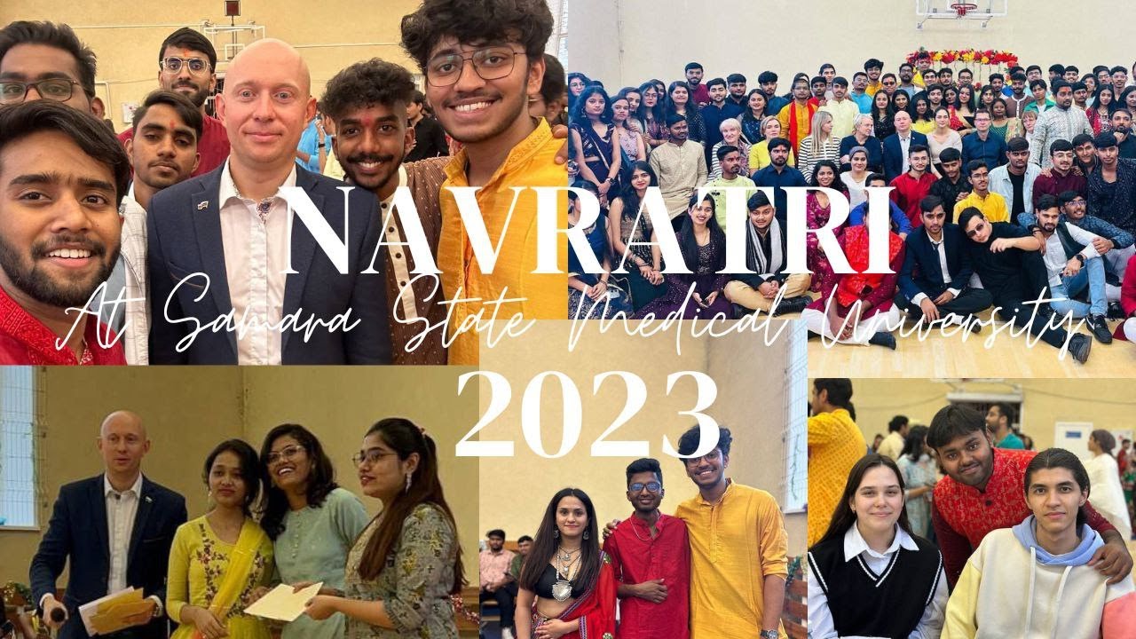 Navratri 2023 Aftermovie | Samara State Medical University | Navratri in Russia 🇷🇺