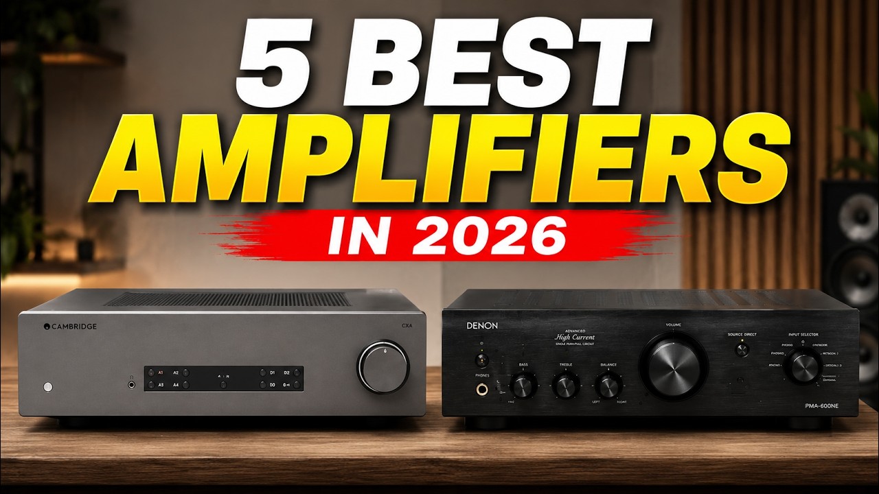 5 Best Stereo Amplifiers & Hi-Fi Components in 2026 &ndash; Top Picks for Home Audio