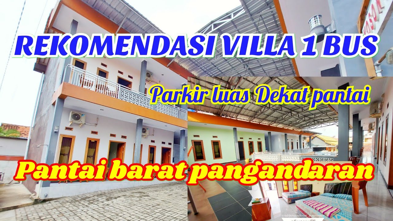 HOMSTAY REKOMEND DI PANGANDARAN || VILLA BOUGENVILLE PANGANDARAN #vila #hotel #pangandaran #pantai