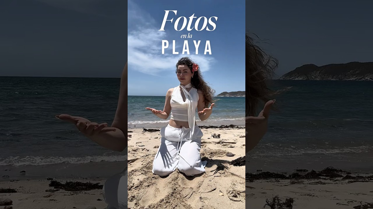 Ideas para tus PRÓXIMAS FOTOS en la PLAYA🏝️