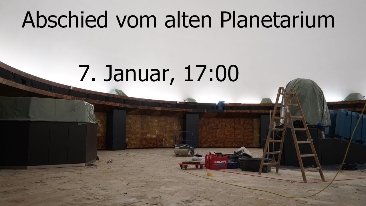 Abschied vom alten Planetarium