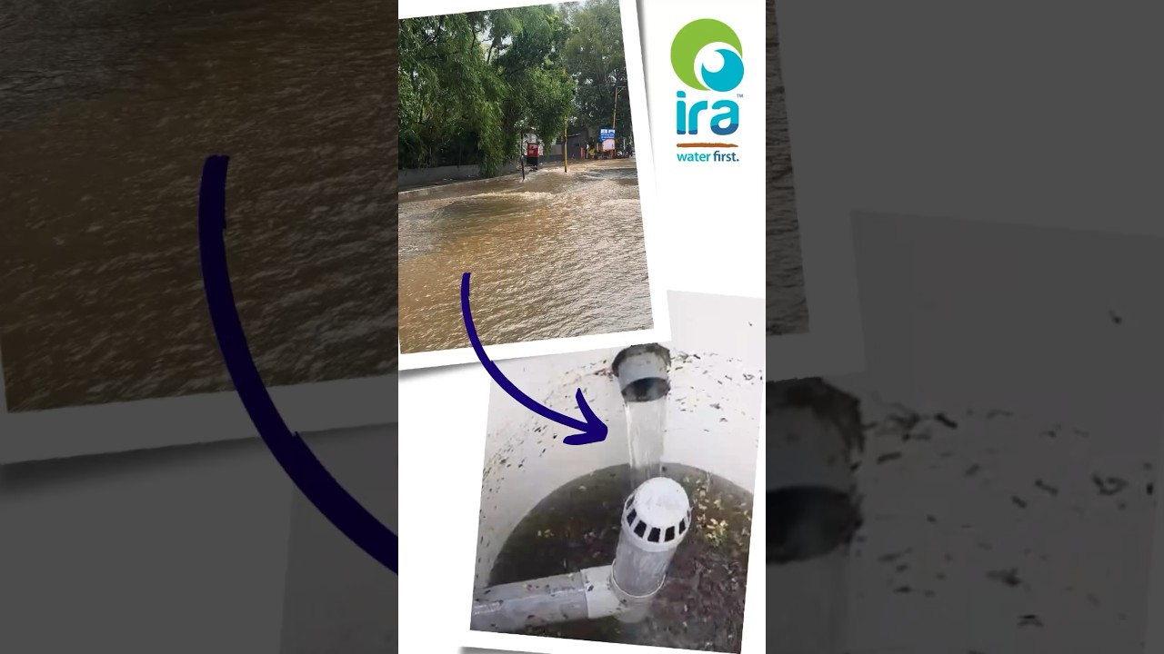 Mitigating Urban Flooding #floods #waterconservation #irawater #sustainability #river #rain