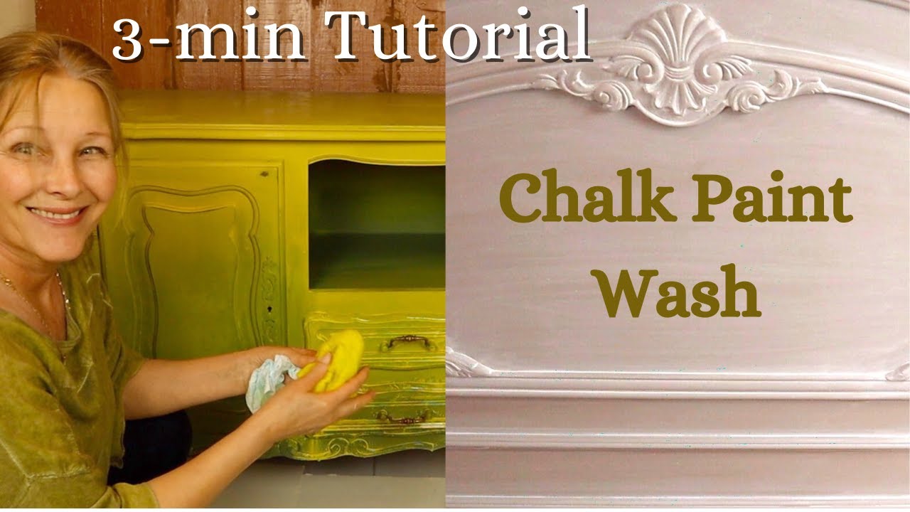 How To Whitewash and Color Wash Furniture