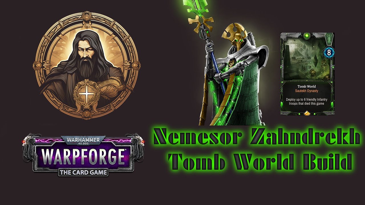 Nemesor Zahndrekh Tomb World Deck || Warhammer 40,000: Warpforge