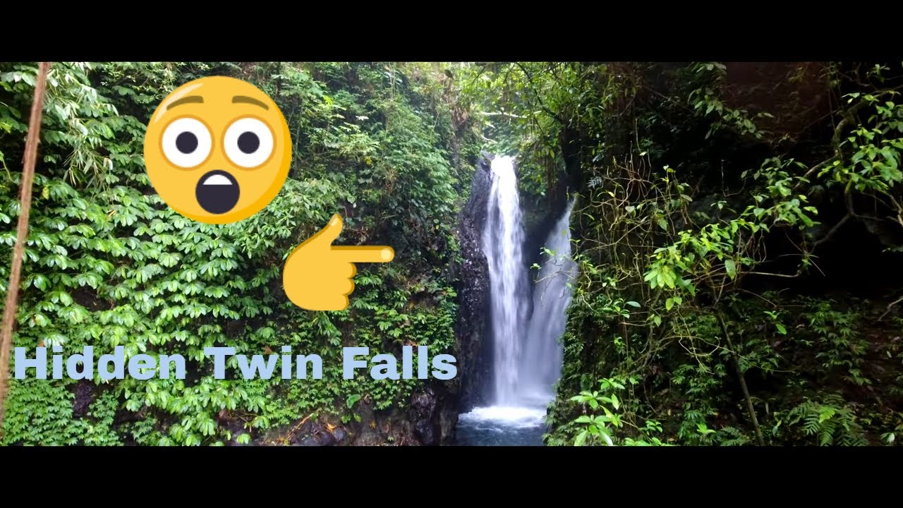 BALI - Floating Water Temple and Hidden Twin Waterfalls