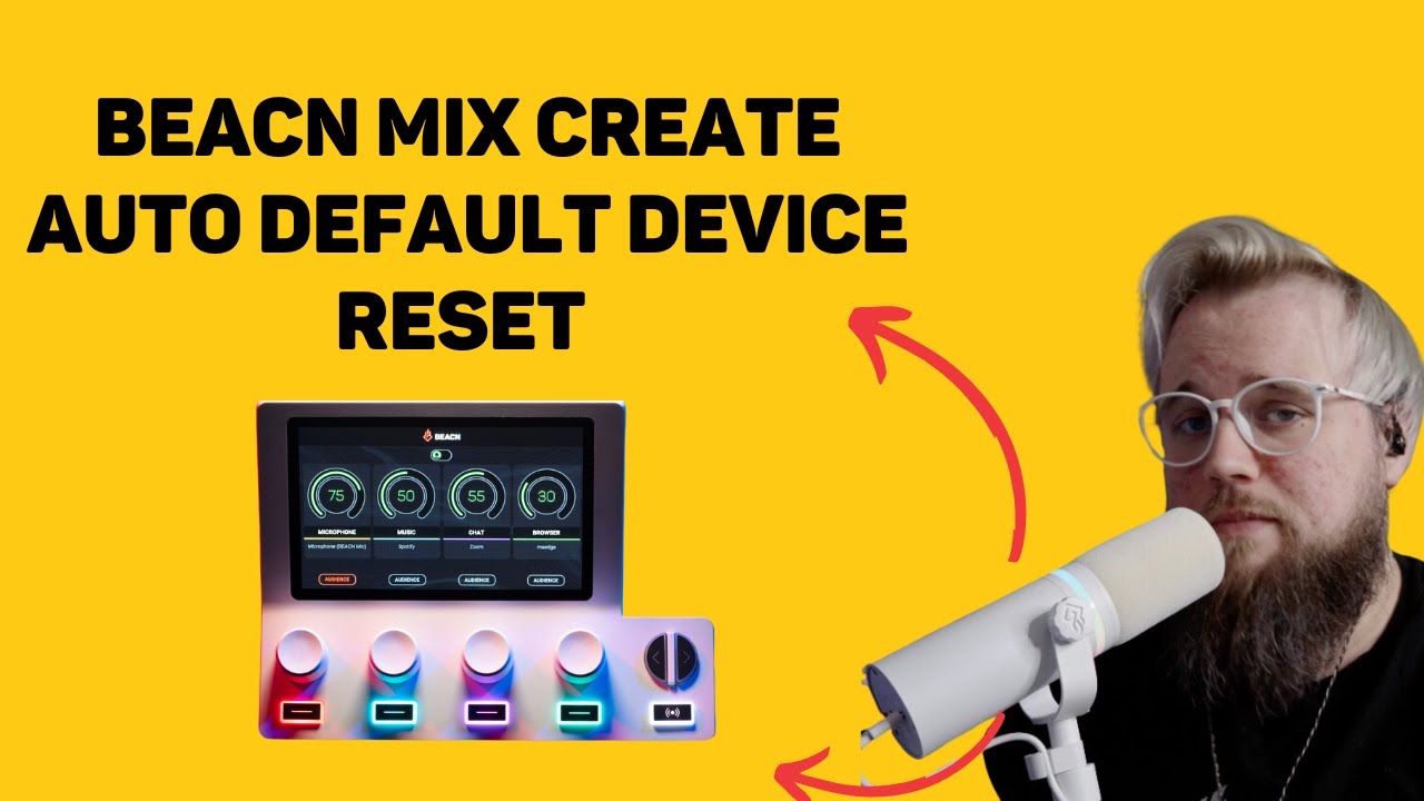 Using Mix Create to set your default devices automatically