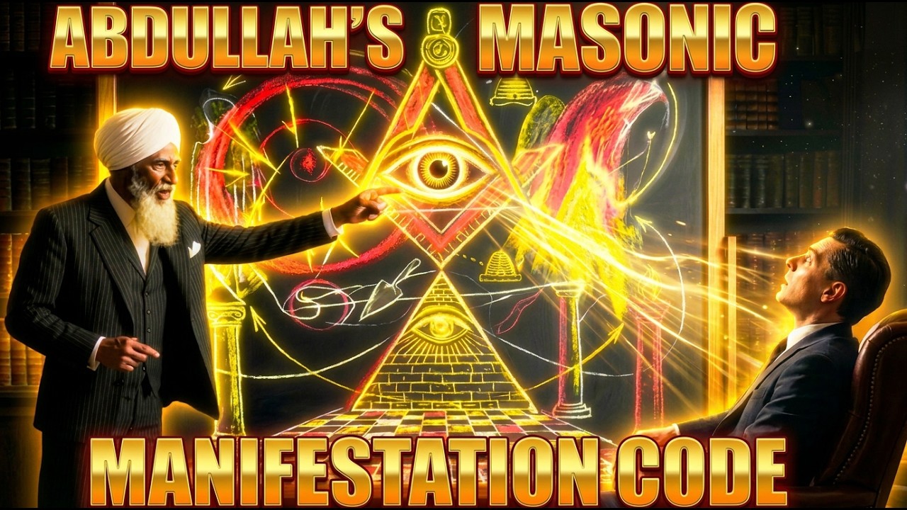 Abdullah's MASONIC-KABBALAH God Power Method FORCES Reality To Obey! (Neville Goddard's Mentor)