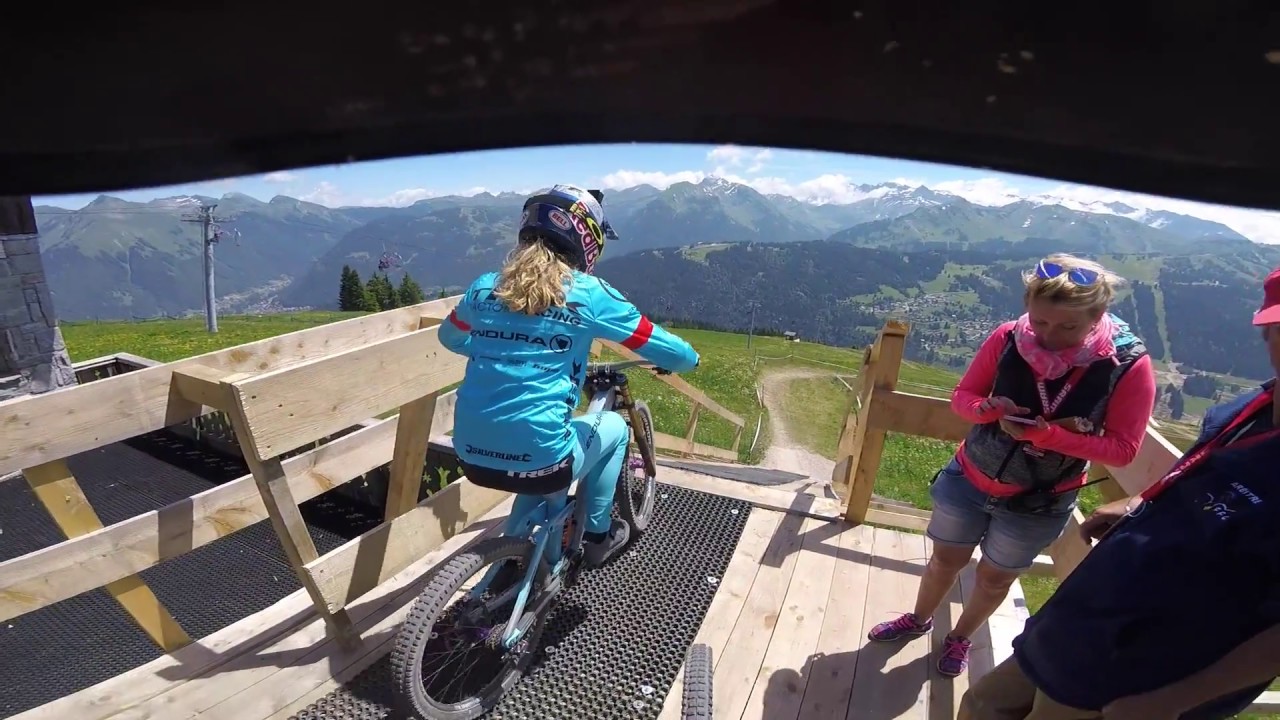 GoPro: Rachel Atherton at Crankworx! Brother Dan on follow-cam