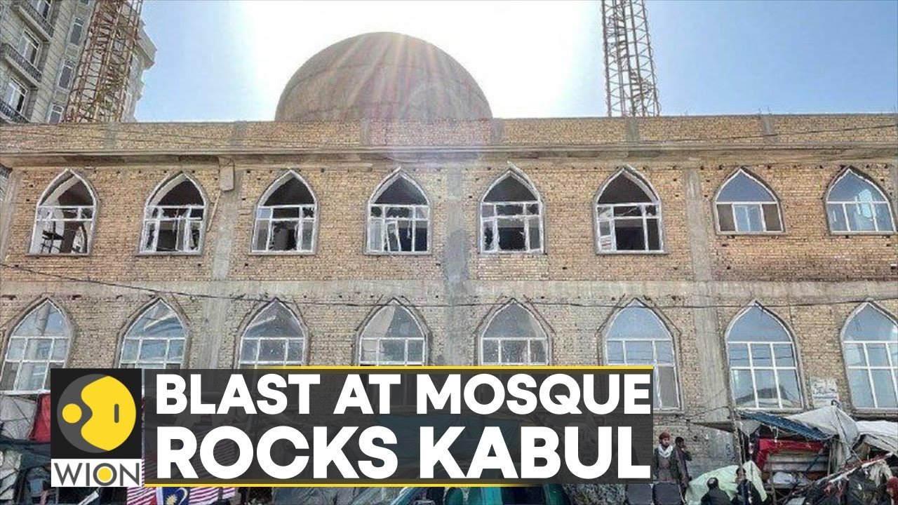 Afghanistan: Huge explosion rocks Kabul Mosque, dead includes a mosque cleric | World News | WION