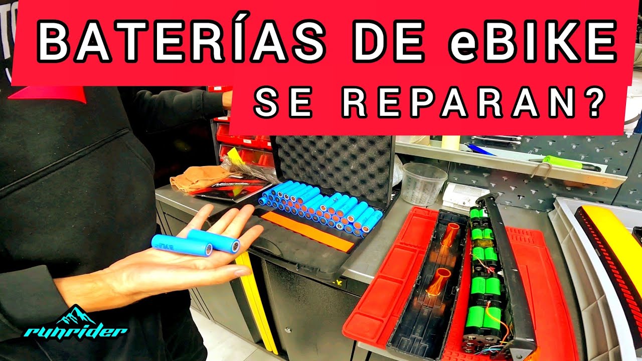 LAS BATERÍAS DE eBIKE SE REPARAN ? REPARACIÓN DE BATERÍAS EBIKE ENDURO MTB eBIKE