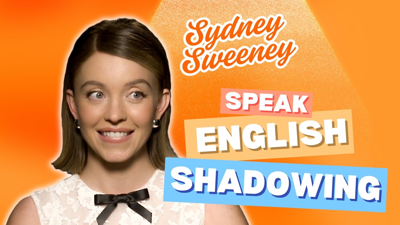 Speak Like Sydney Sweeney – Dialogue Shadowing 🎬 | The Tonight Show with Jimmy Fallon 