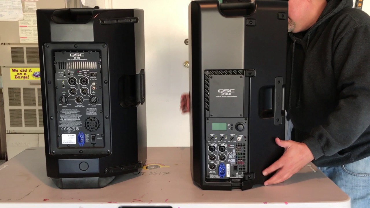 QSC K12.2 unboxing.