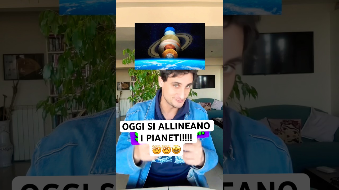OGGI 28 febbraio nel cielo si allineano i pianeti #scienza #spazio #fisica #physics #astronomia