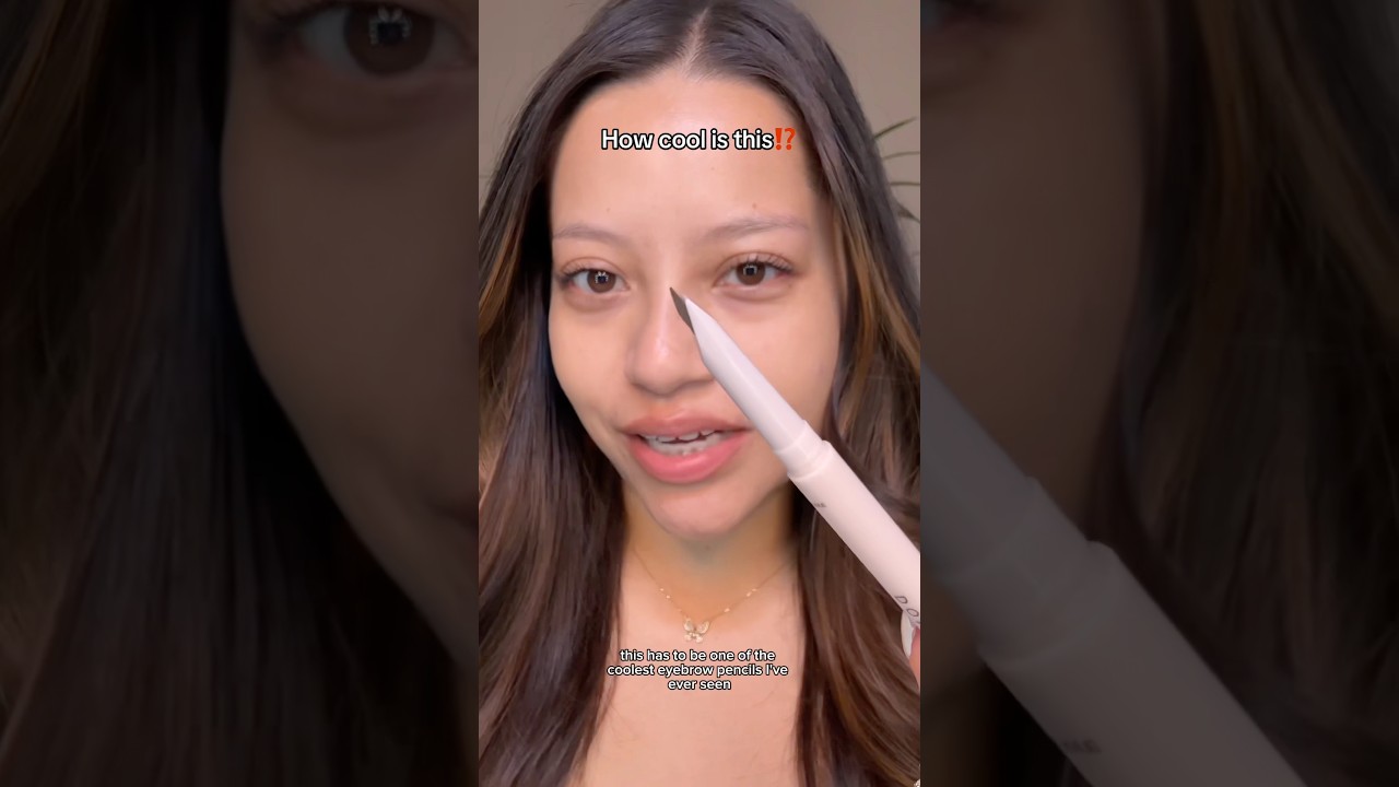 How cool is this eyebrow pencil⁉️