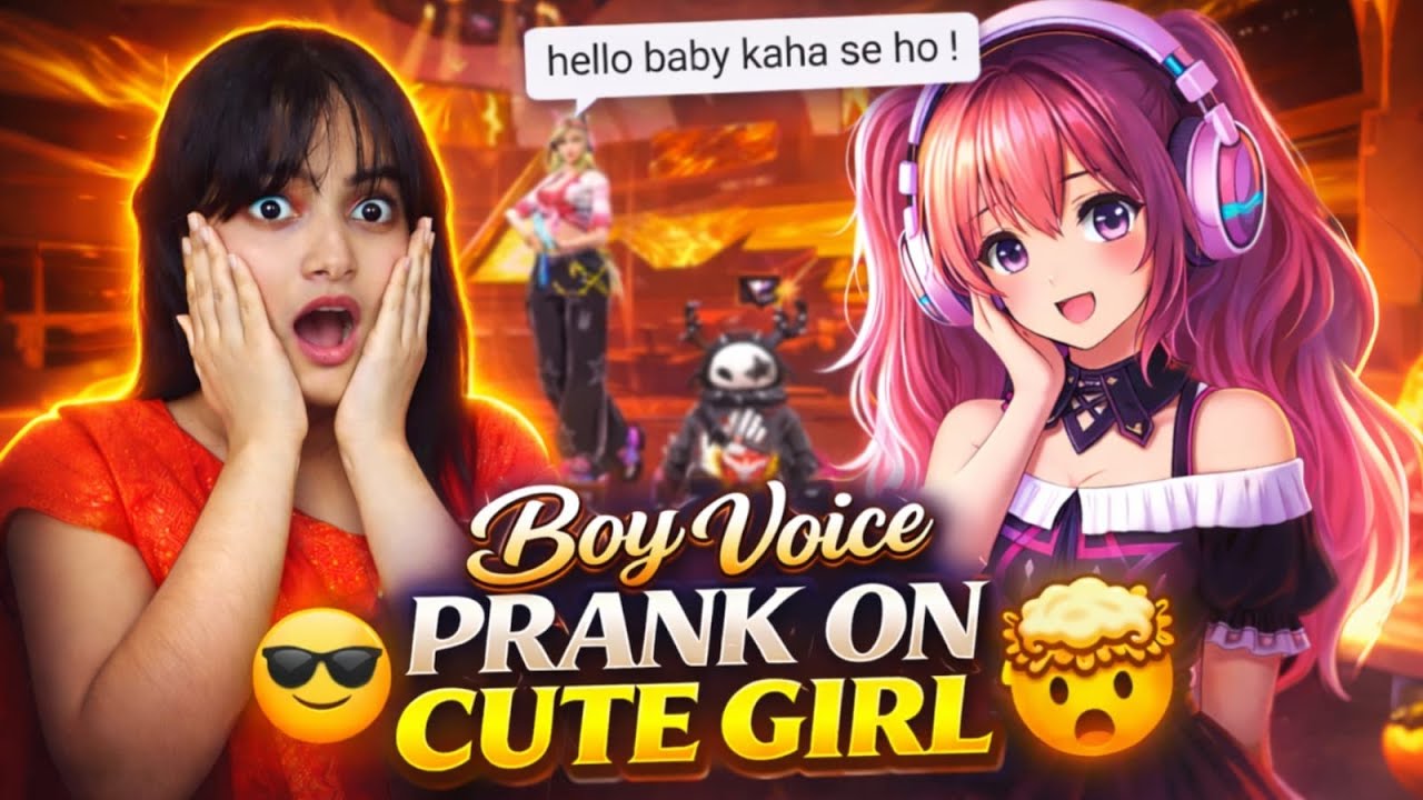 VOICE PRANK GONE WRONG😥😱💔#freefire #funny #girlgamer #facecam