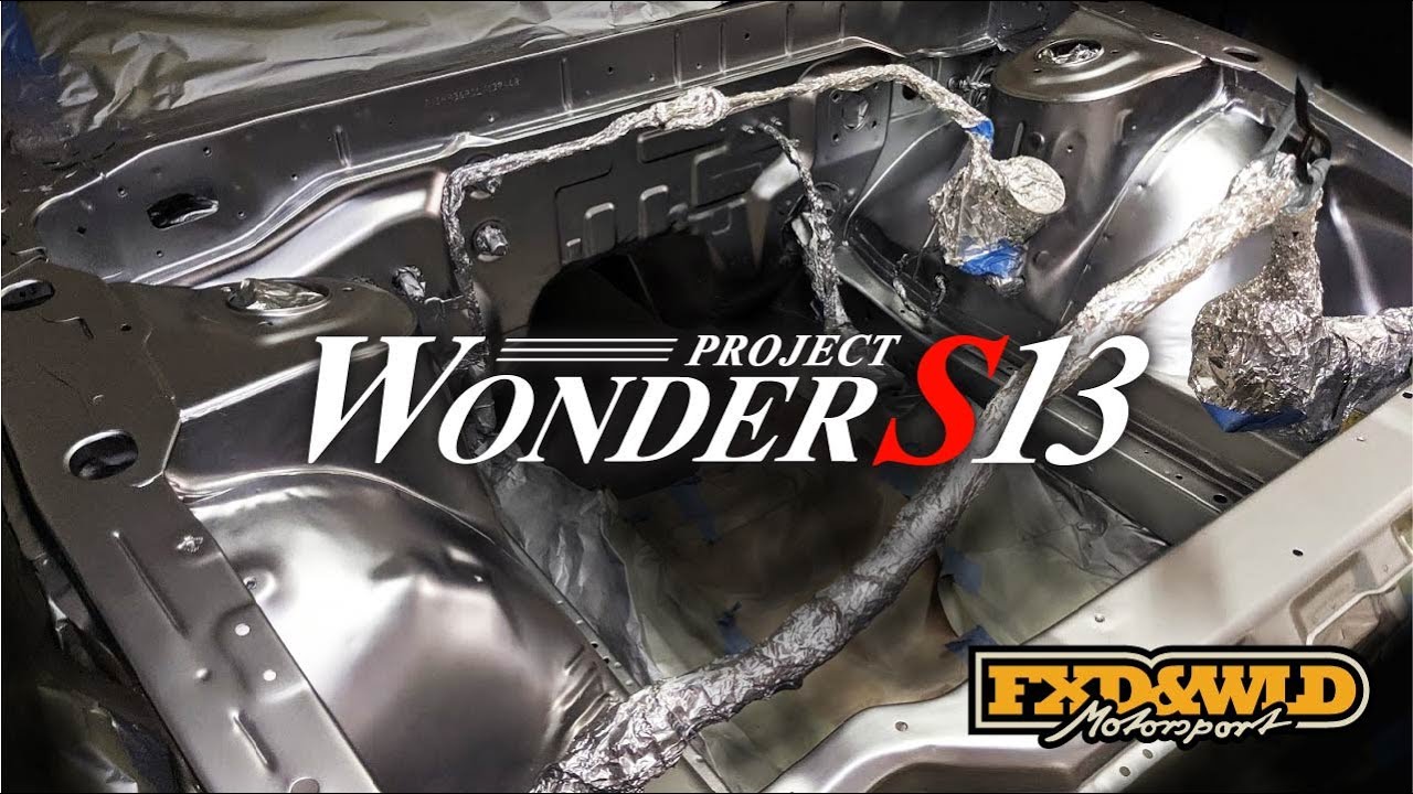 Project Wonder S13 Part 2: Engine bay PREP & PAINT