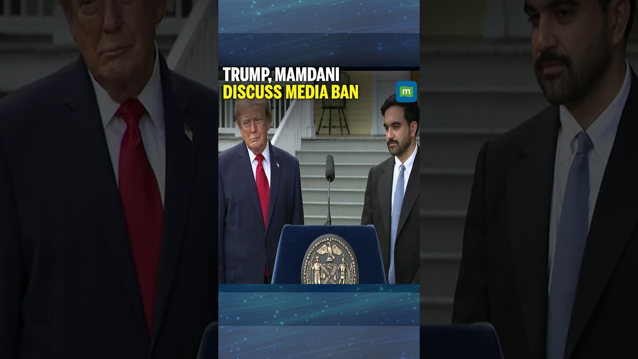 Трамп оправдывает запрет на доступ СМИ в Белый дом во время встречи с Мамдани в Нью-Йорке