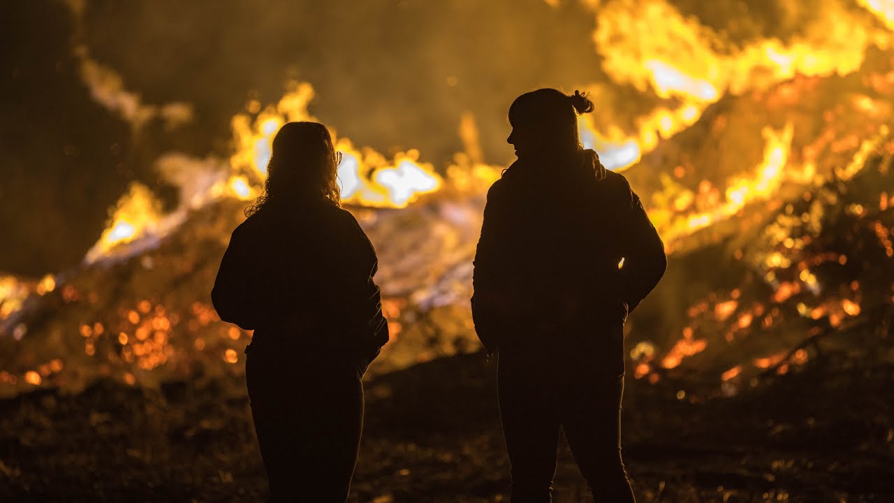 Paasbult in Elsloo alsnog in vlammen op