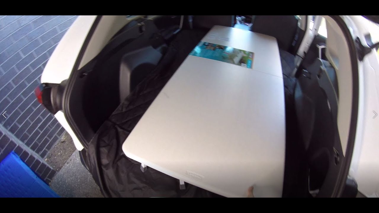 Hassle free easiest  sleeping platform for RAV4 2021 or any SUV - WITHOUT WOOD OR PLYWOOD