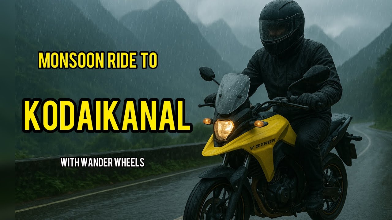 ഒരു മൺസൂൺ കൊടൈക്കനാൽ റൈഡ്] Monsoon ride to kodai via adukkam